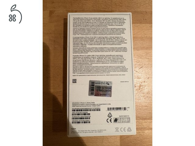 Eladó iPhone 12 – tökéletes állapotban 