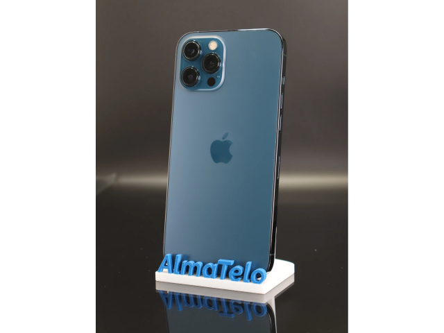 Apple iPhone 12 Pro Max 128 GB Pacific Blue 100% akku - 12 HÓ GARANCIA