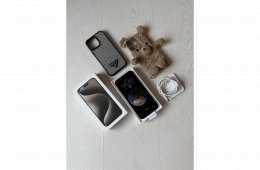 iPhone 15 pro max - 512 GB - fehér, kártyafüggetlen