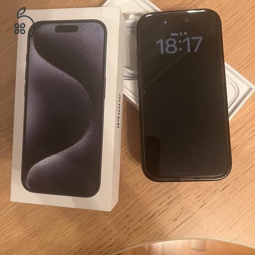Iphone 15 Pro 256 GB Kék Tökéletes állapotban AJÁNDÉK tartozékokkal