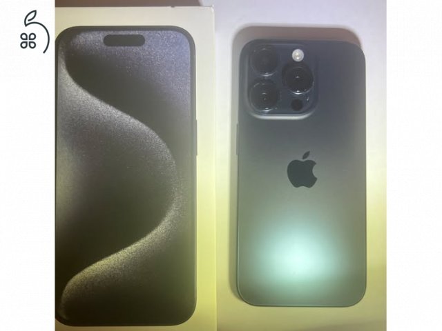 Iphone 15 Pro 256 GB Kék Tökéletes állapotban AJÁNDÉK tartozékokkal