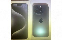 Iphone 15 Pro 256 GB Kék Tökéletes állapotban AJÁNDÉK tartozékokkal