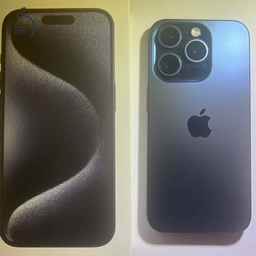 Iphone 15 Pro 256 GB Kék Tökéletes állapotban AJÁNDÉK tartozékokkal