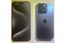 Iphone 15 Pro 256 GB Kék Tökéletes állapotban AJÁNDÉK tartozékokkal