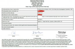 Apple Iphone 16Pro, 128Gb, Natúr titán, 2027.10.15.-ig garancia, Media Markt