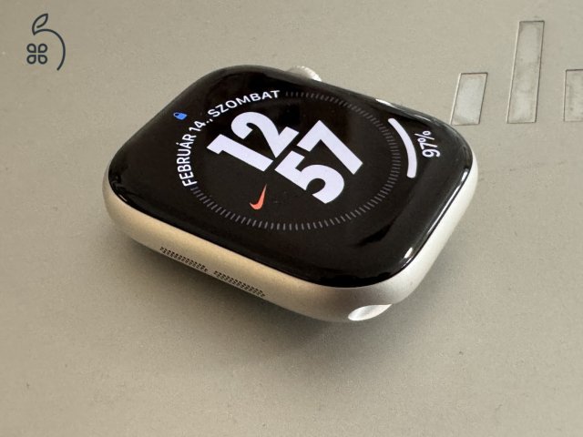 Apple Watch Series 10, 46mm, GPS, Istyle, Silver aluminium, garancia!