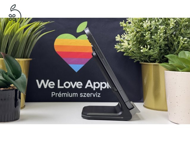 HIBÁTLAN iPhone 17, 256GB, Fekete, 100% akku, Független - 1ÉV Garancia, Számla