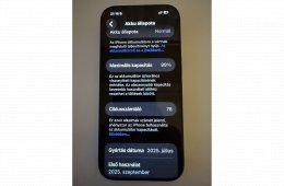 iPhone 17 pro Mélykék színben 36 hónap garancia