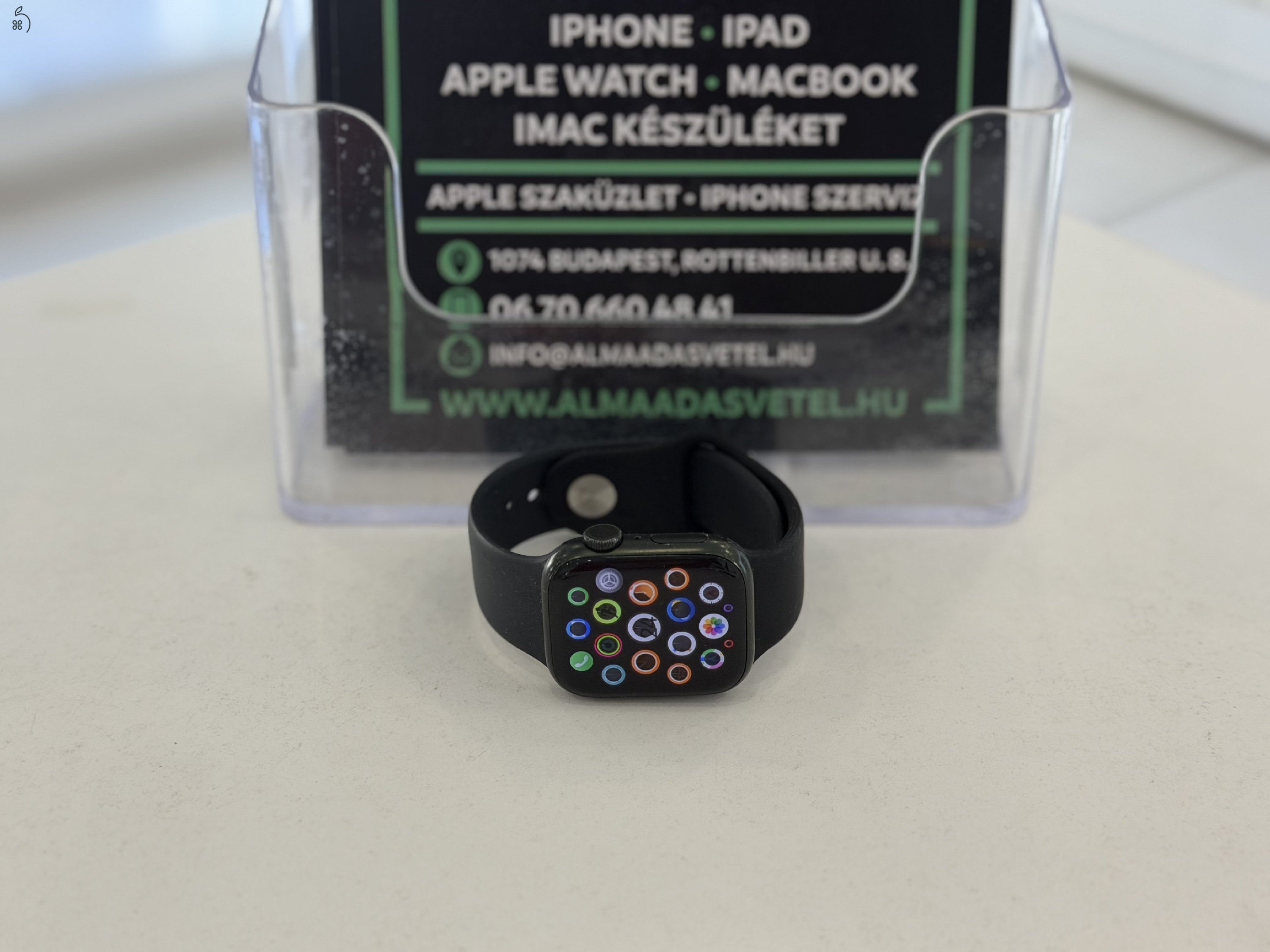 Apple Watch 7 41mm Használt/1 hónap gar./Akku 85%/p4763