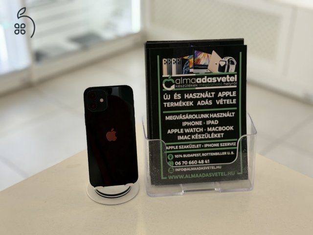 iPhone 12 128GB Független Használt/1 hónap gar./Akku 100%/p4764