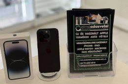 iPhone 14 Pro 128GB Független Használt/1 hónap gar./Akku 100%/b17