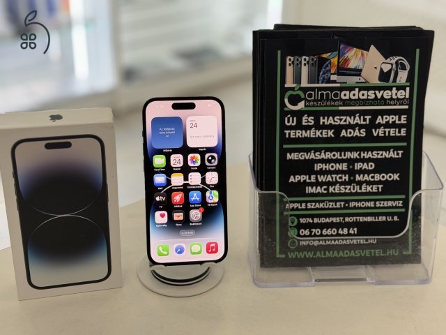 iPhone 14 Pro 128GB Független Használt/1 hónap gar./Akku 100%/b17