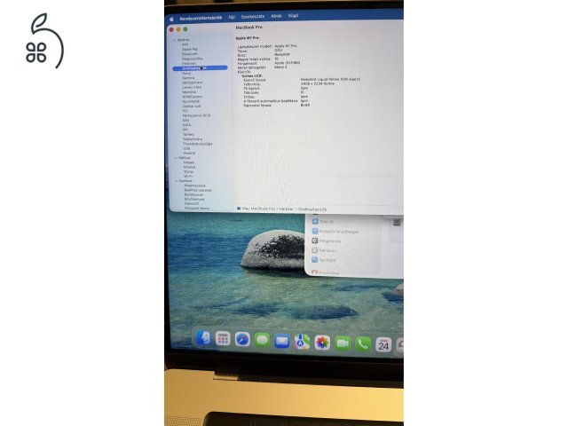 MacBook Pro 16 M1 Pro / 16GB / 1TB / 16GPU / 319k – ország egyik legolcsóbb M1 Pro-ja