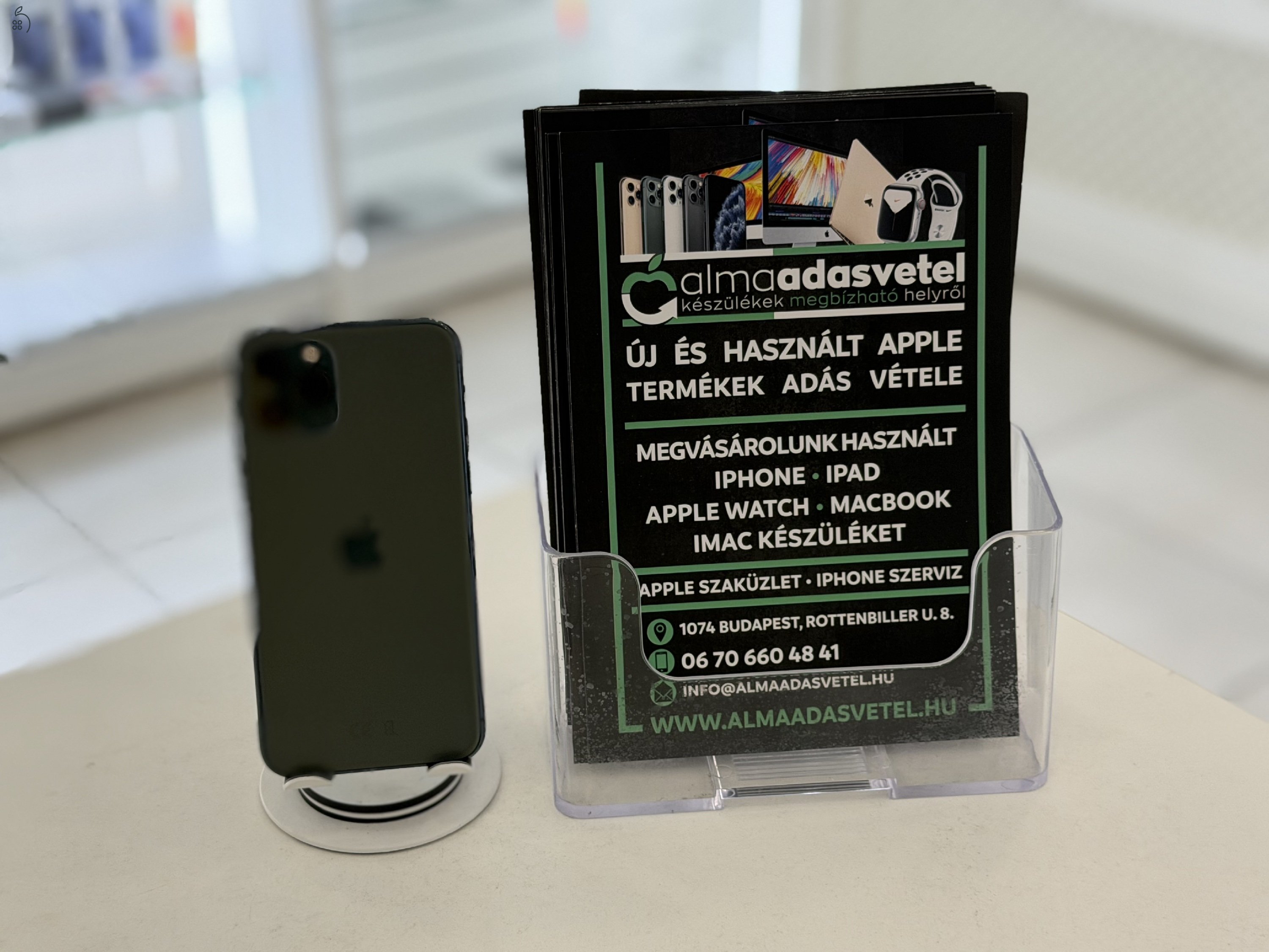 iPhone 11 Pro 64GB Független Használt/1 hónap gar./Akku 86%/p4770