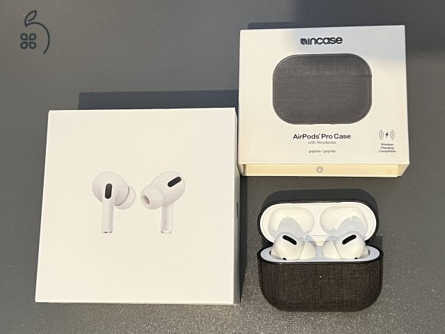 Apple AirPods Pro (gen 1) MagSafe + tok - HIBA - Bal pod zörög futás közben trans. és NC. módban