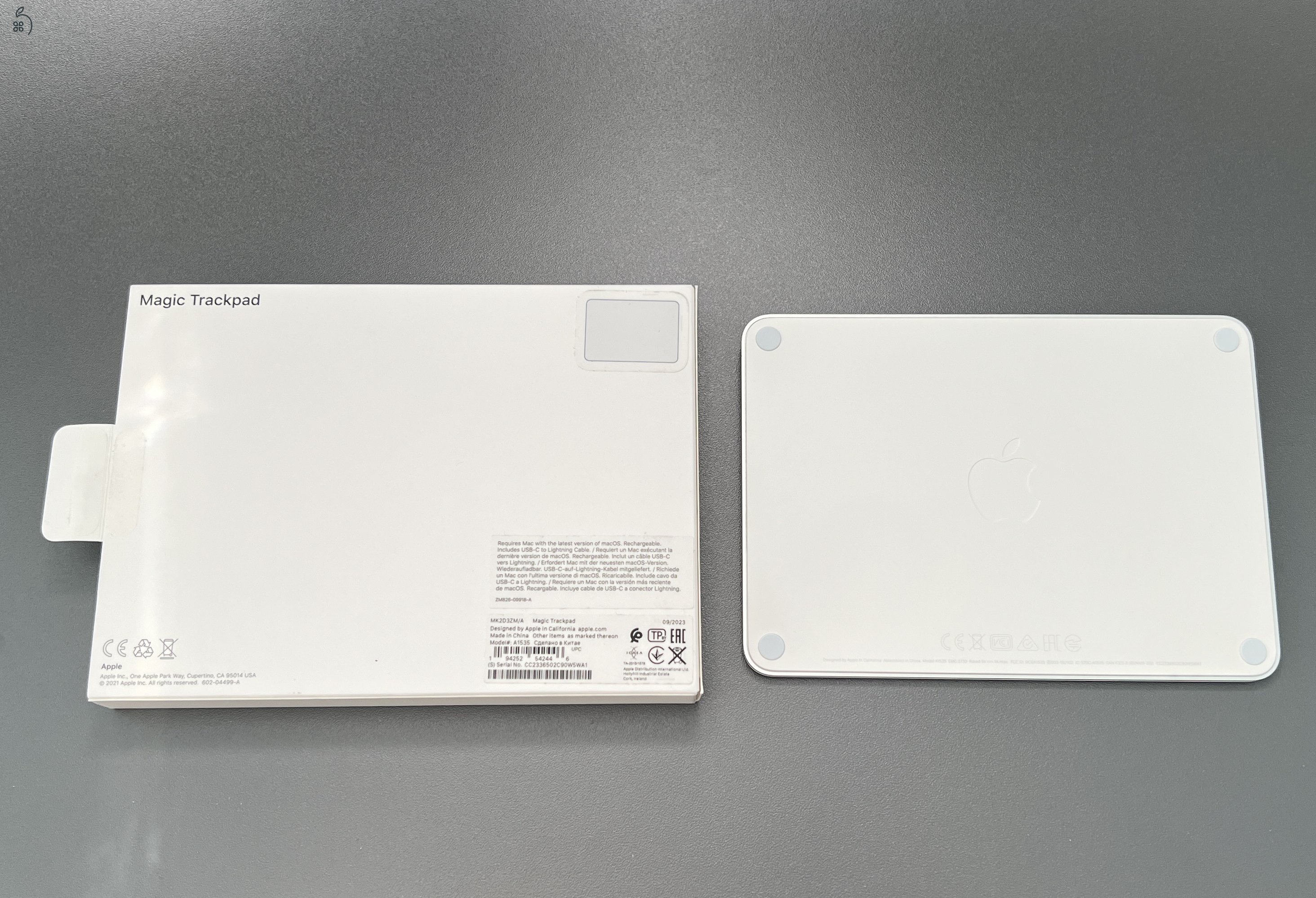 Újszerű Apple Magic Trackpad 2 (A1535) 