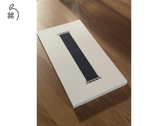 49mm Blue/Bright Blue Trail Loop - S/M - Natural Titanium Finish