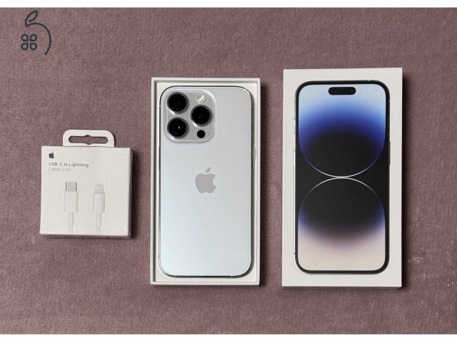 iPhone 14 Pro 128GB - AKKU 93% - kártyafüggetlen, karcmentes állapotban