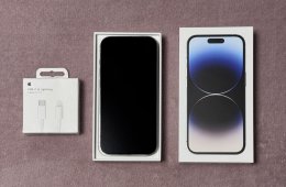 iPhone 14 Pro 128GB - AKKU 93% - kártyafüggetlen, karcmentes állapotban