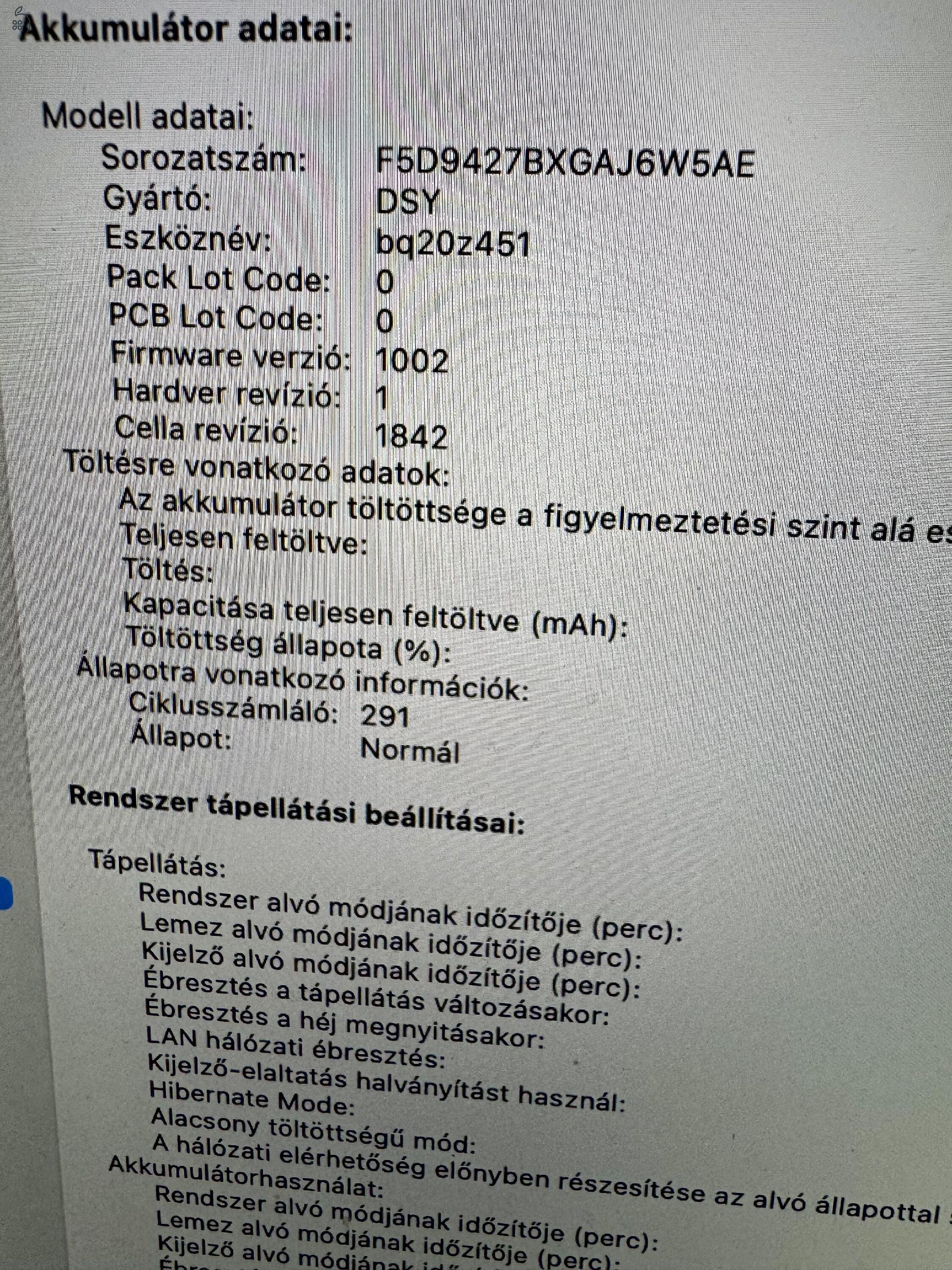 MacBook Air 13″ (2019) — i5, 8 GB RAM — szép állapot