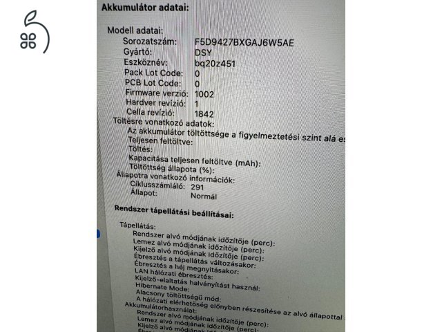 MacBook Air 13″ (2019) — i5, 8 GB RAM — szép állapot