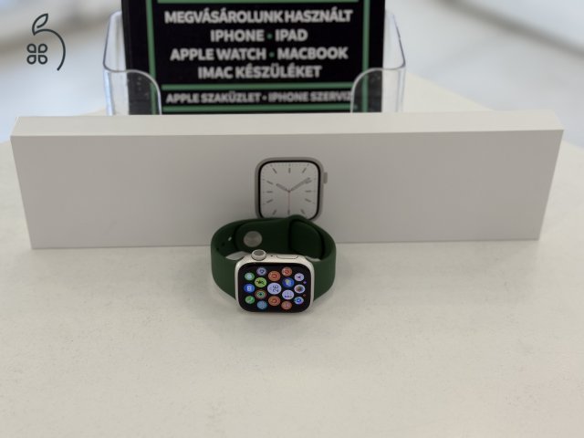Apple Watch 7 41mm Használt/1 hónap gar./Akku 80%/v223