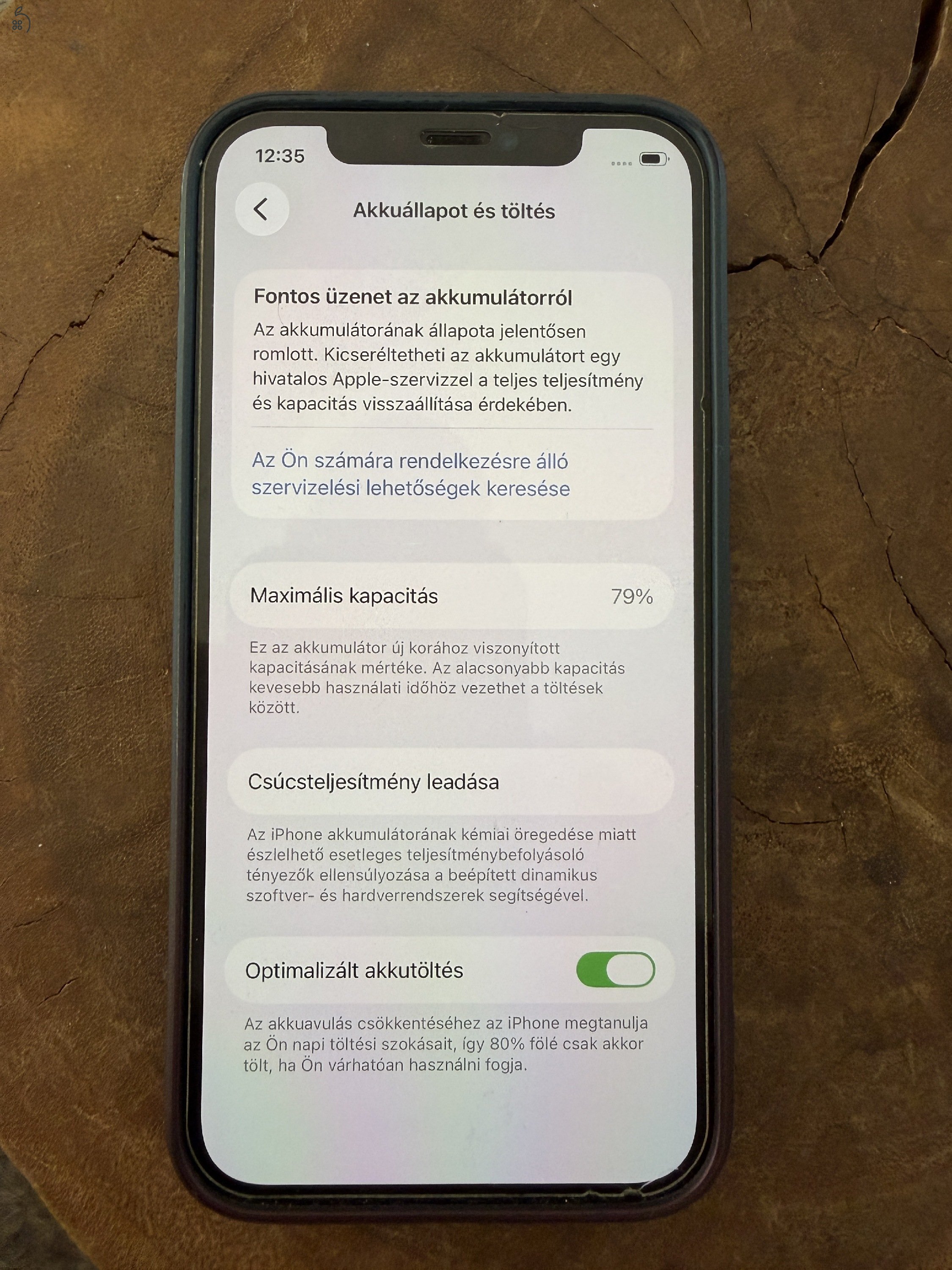 Iphone 12PRO 128GB grafitszürke