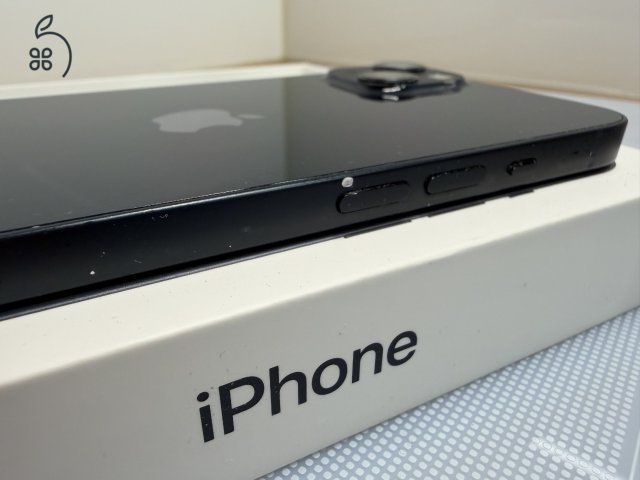 Eladó iPhone 13 Midnight 128GB, 84%, Ajándék tokok és IGLASS Pro fólia