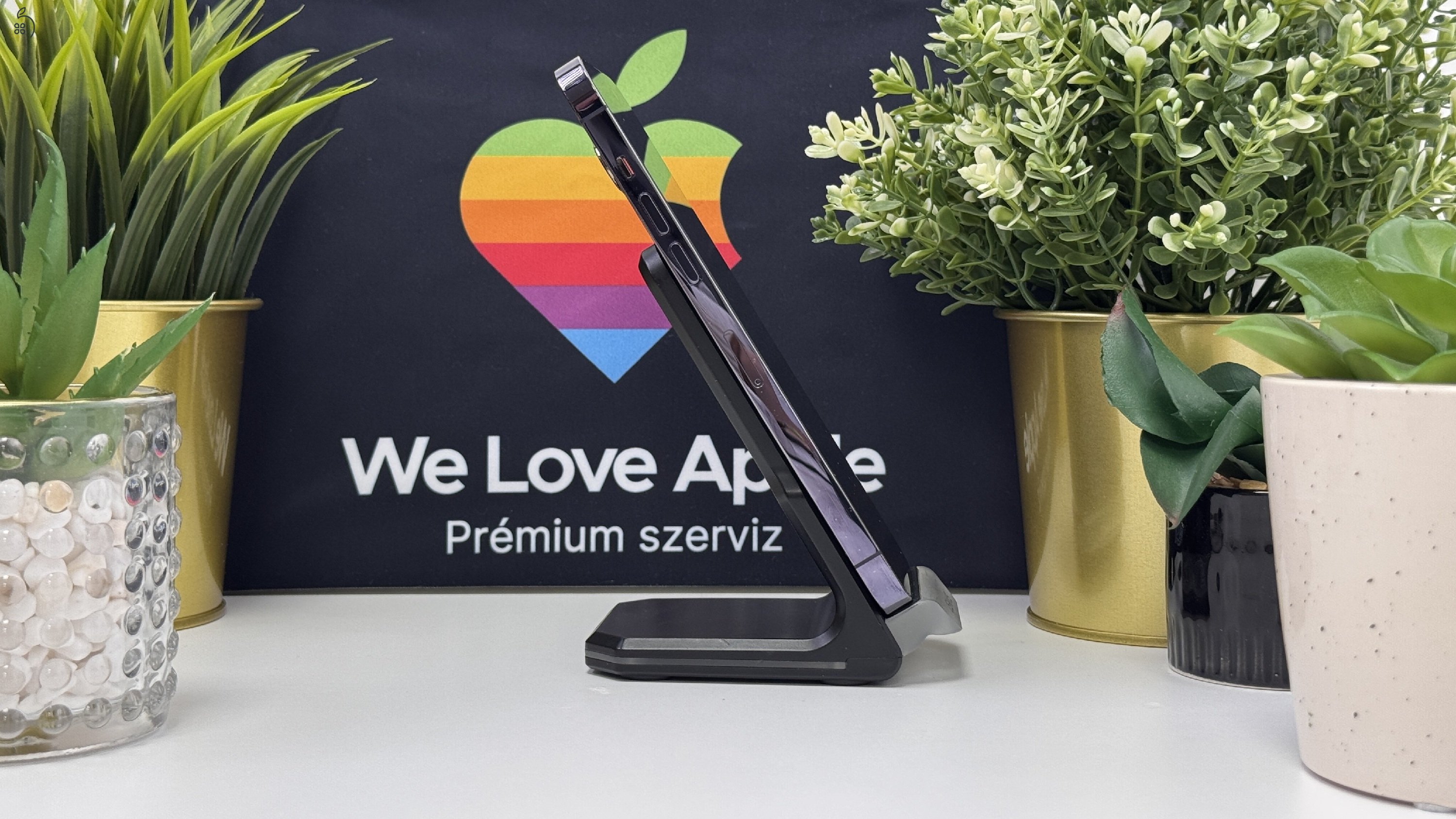  iPhone 14 Pro Max 128GB Lila, Független - 1ÉV Garancia, Számla 