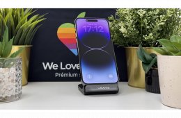  iPhone 14 Pro Max 128GB Lila, Független - 1ÉV Garancia, Számla 