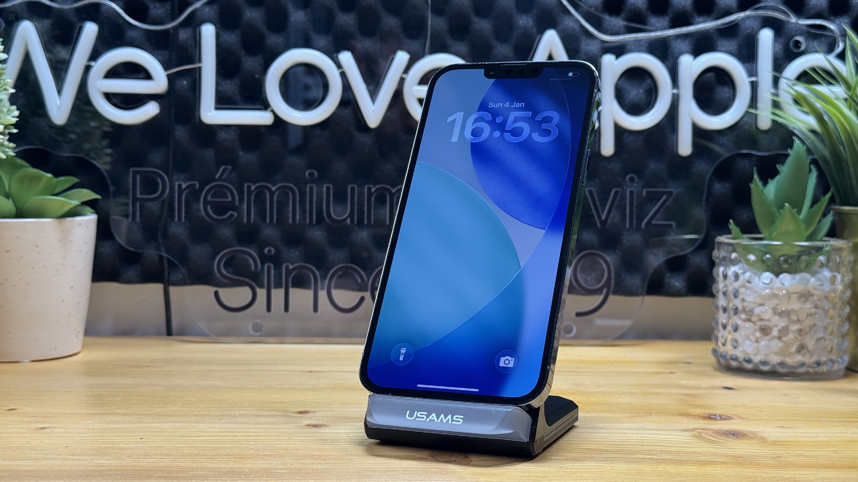 iPhone 13 Pro Max, 128GB, Kék, Független - 1ÉV Garancia, Számla