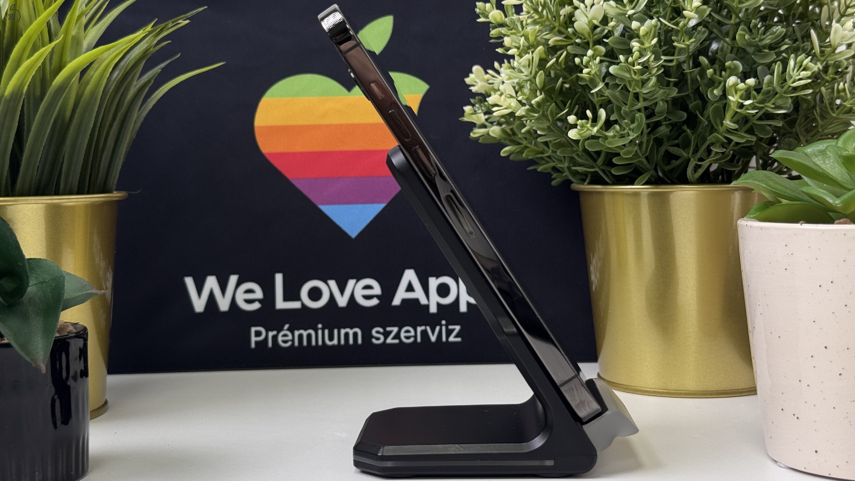 iPhone 13 Pro Max, 128GB, Fekete, Független - 1ÉV Garancia, Számla