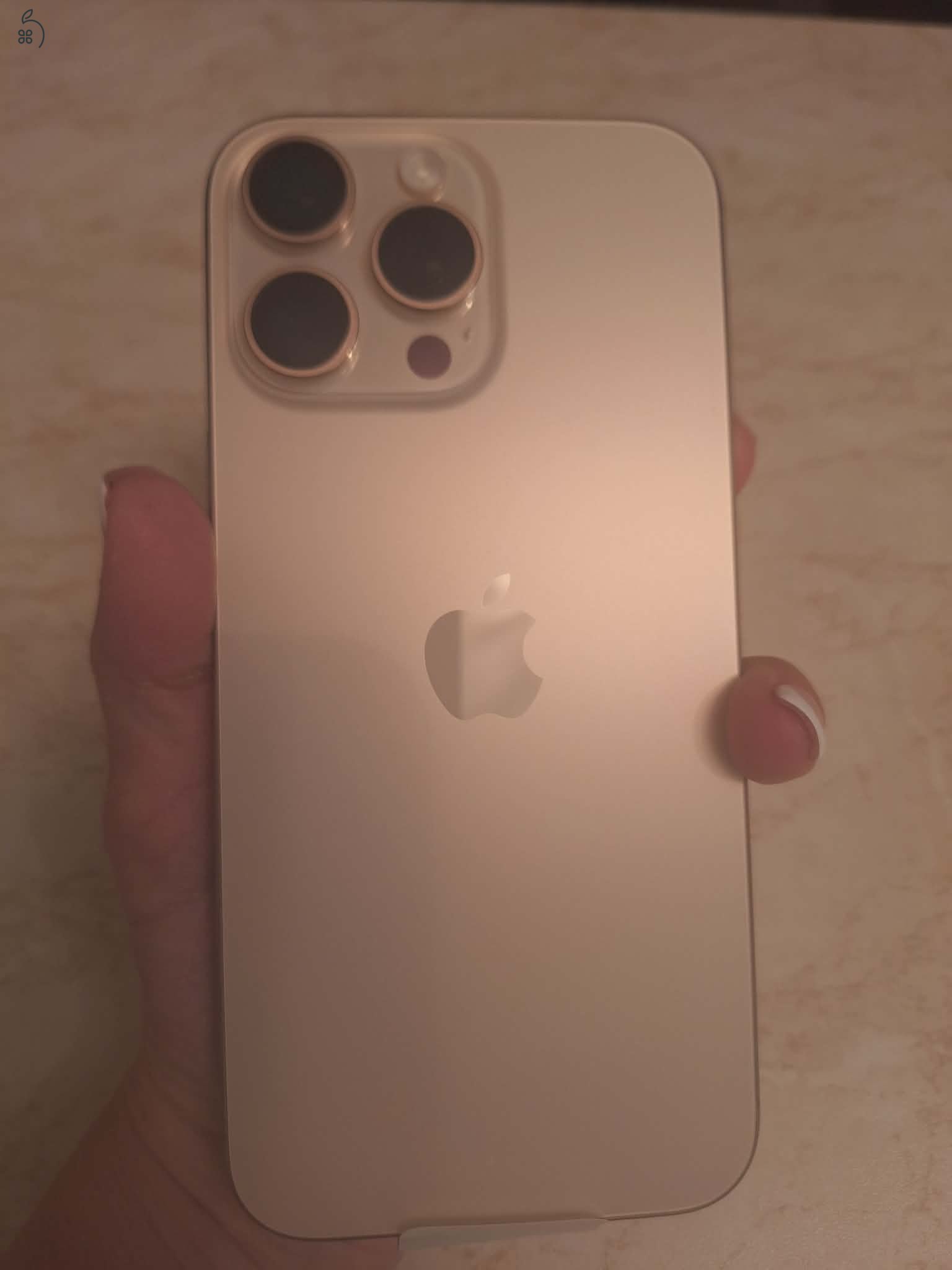 Új! iPhone 16 pro max 256gb gold
