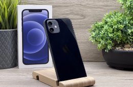 Hibátlan iPhone 12 Black 256GB 2 ÉV Garanciával 100%