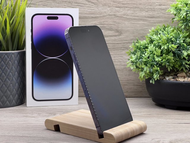 Hibátlan iPhone 14 Pro Max Deep Purple 256GB 2 ÉV Garanciával 91%