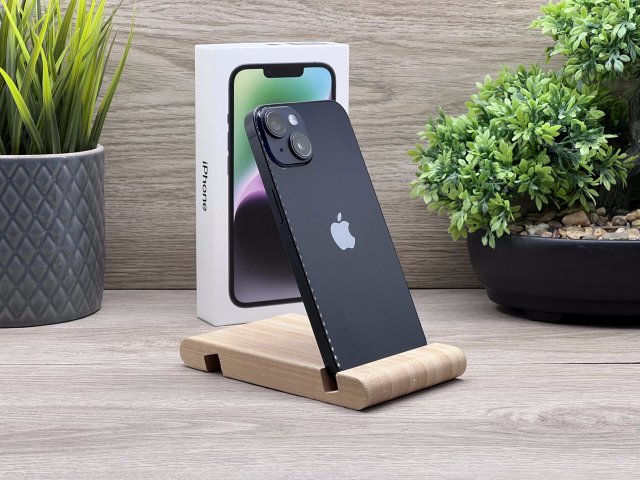 Hibátlan iPhone 14 Midnight 128GB 2 ÉV Garanciával 91%