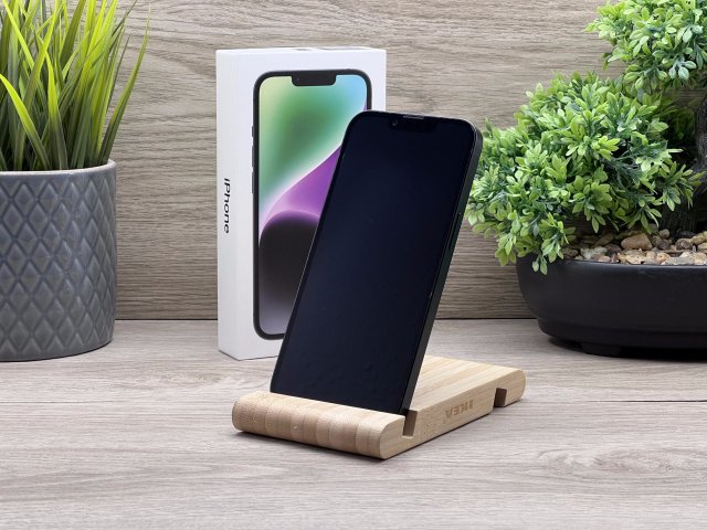 Hibátlan iPhone 14 Midnight 128GB 2 ÉV Garanciával 91%