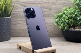 iPhone 14 Pro Max Deep Purple 256GB 2 ÉV Garanciával 90%