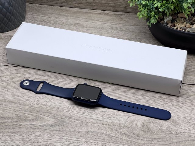 Apple Watch S6 Blue 44mm CELL 2 ÉV Garanciával Számlával