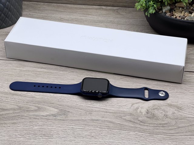 Apple Watch S6 Blue 44mm CELL 2 ÉV Garanciával Számlával