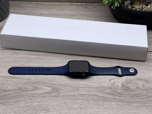Apple Watch S6 Blue 44mm CELL 2 ÉV Garanciával Számlával
