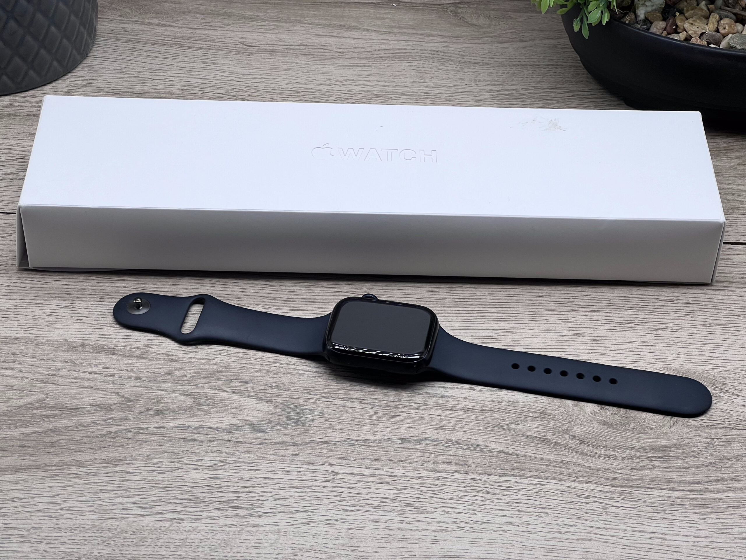 Apple Watch S8 Midnight 45mm CELL 2 ÉV Garanciával Számlával