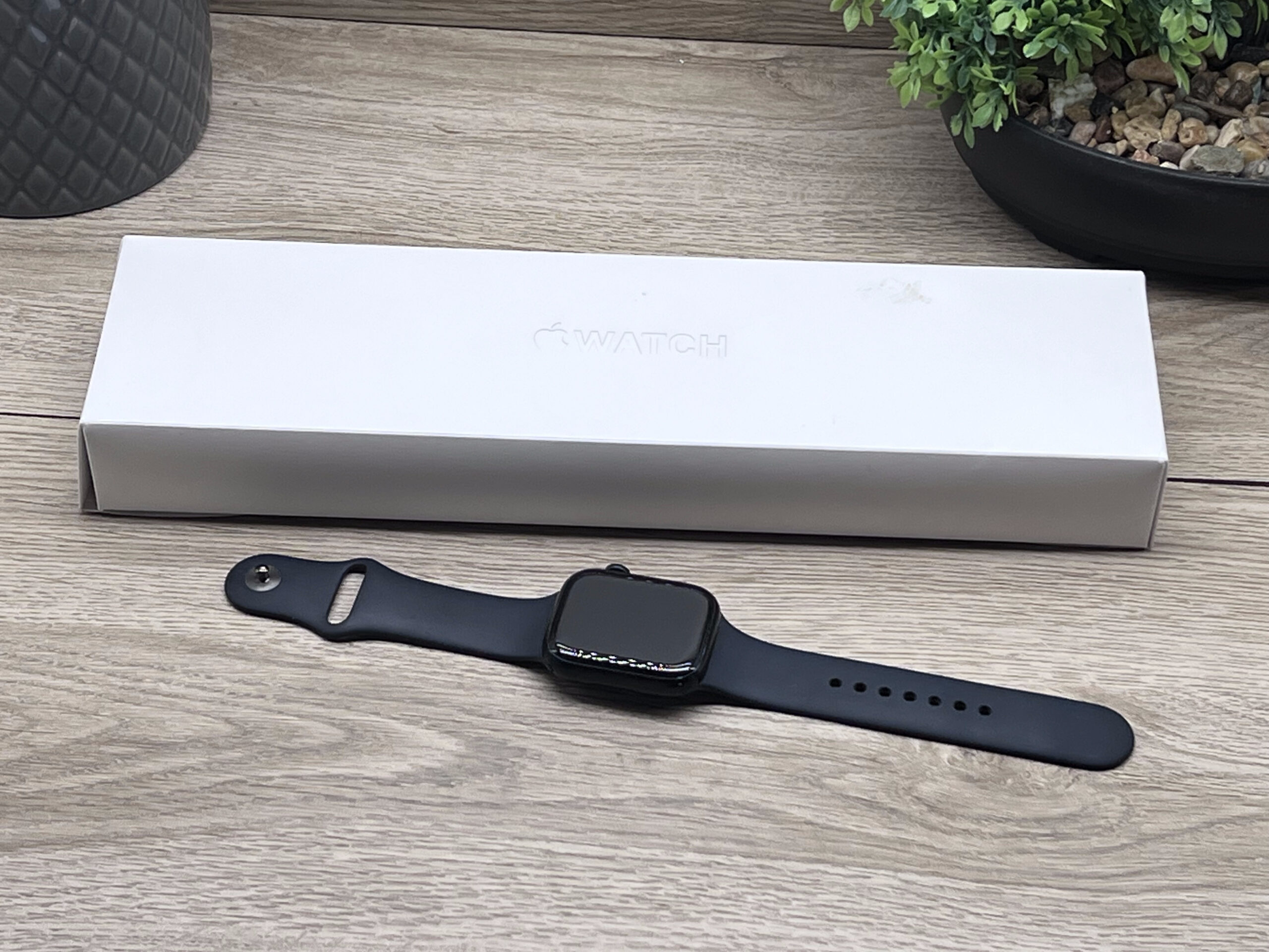 Apple Watch S8 Midnight 45mm CELL 2 ÉV Garanciával Számlával