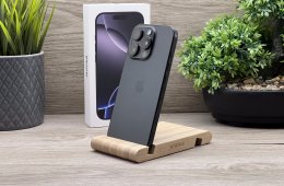 iPhone 16 Pro Black Titanium 128GB 2 ÉV Garanciával 92%