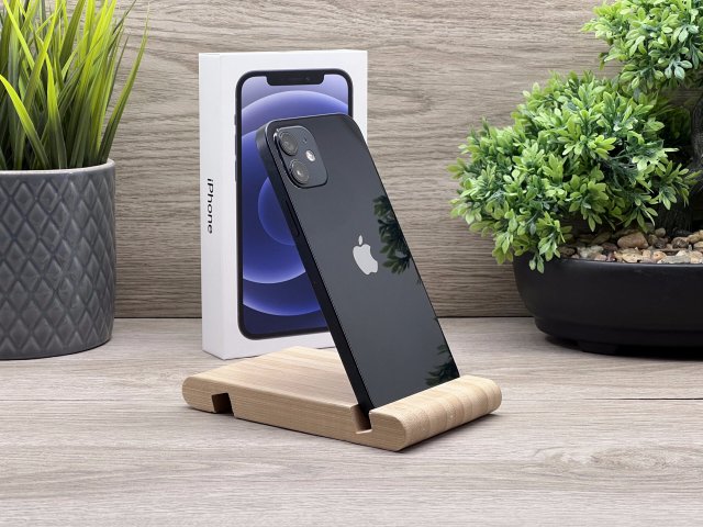 iPhone 12 Black 128GB 2 ÉV Garanciával 100%