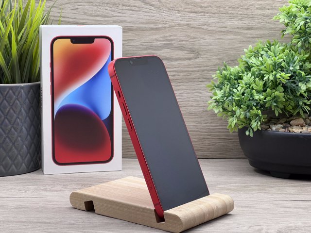 iPhone 14 Red 128GB 2 ÉV Garanciával 100%