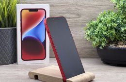 iPhone 14 Red 128GB 2 ÉV Garanciával 100%