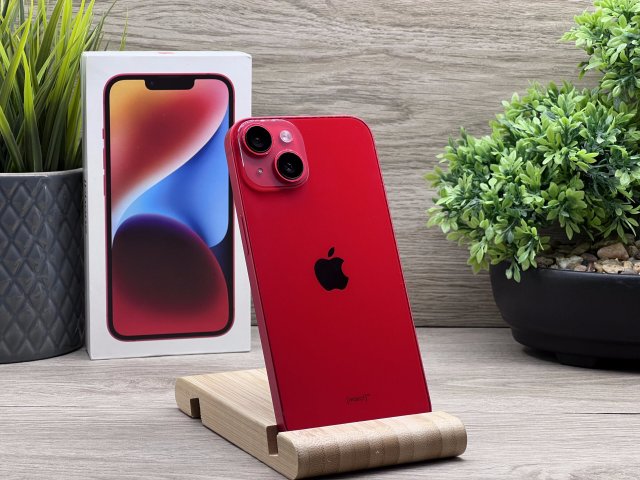 iPhone 14 Red 128GB 2 ÉV Garanciával 100%