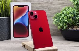 iPhone 14 Red 128GB 2 ÉV Garanciával 100%