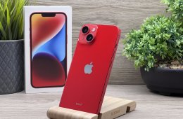 iPhone 14 Red 128GB 2 ÉV Garanciával 100%